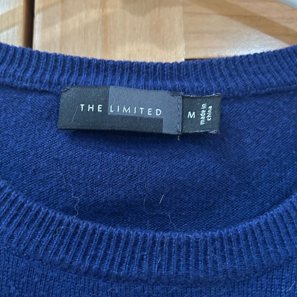 The limited Navy Blue Anchor cardigan sweater nautical preppy Medium M - Picture 3 of 3